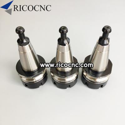 China ISO30 ER32 CNC collet chuck holder with nut and Pull Stud for HSD ATC Spindle for sale