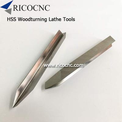 China Durable 2 in 1 HSS Wood Turning Cutter High Speed Steels Tools V Bits for woodturning for sale