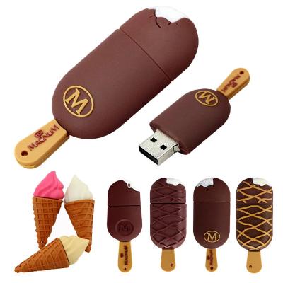 China Other OEM Gifts Mini Food Chocolate Ice Cream Model Usb Flash Drive Pendrive Memory Stick for sale