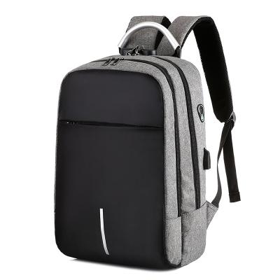 China With new multifunctional rechargeable computer backpack USB management customized anti-theft backpack for sale