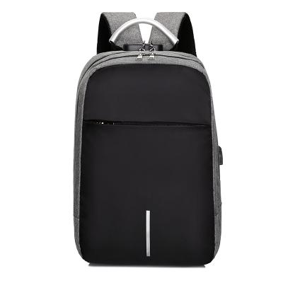 China With new multifunctional rechargeable computer backpack USB management customized anti-theft backpack for sale