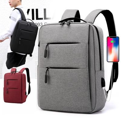 China With Hot Selling Promotional Fashion 20L High Quality Business Laptop Backpack USB Charging Bag With Shockproof for sale