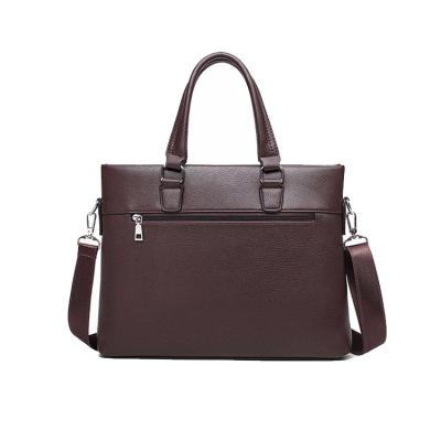 China High Quality Fashion PU Leather Business Laptop Briefcase Bag For Men for sale