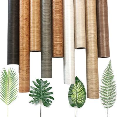 China Free Sample 3d Wallpaper Rolls Vinyl Home Decoration Waterproof Wood Wall Sticker Modern Self Adhesive Wallpaper for sale