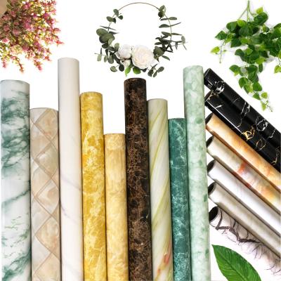 China New Design Waterproof+ECO-Friendly Marble 3d Wallpaper Home Decoration For Kitchen Modern Style for sale