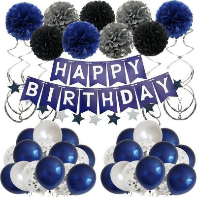 China High Quality Soft Matte Colors Happy Party Balloon Birthday Decorations for sale