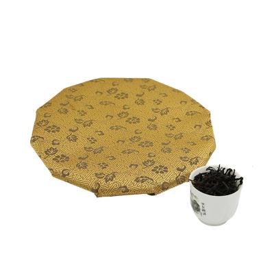 China Compressed Tea Compressed Shape Ruby Black Tea Teacakes Pie Tea Bricks for sale