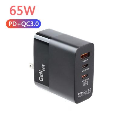 China 1.NEW PD3.0 gan accord type c charger 65w palladium safe fast charger 65w for mobile phone and laptop for sale