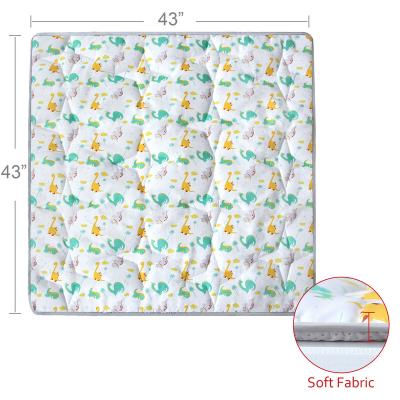 China Anti-pilling Baby Activity Mat Square Padded Anti Slip Play Tent 43