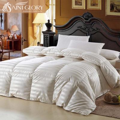 China Best traditional high grade quality jacquard duvet with 100% silk fabric fat bottom filling for sale