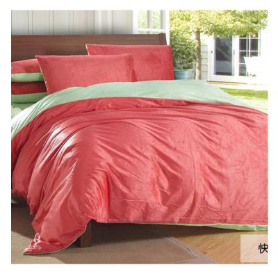 China Anti-pilling Double Face Fiber Fill Flannel Blanket/Duvet/Quilt for sale