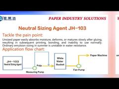 Paper Waterproofing JH103 Internal AKD Sizing Agent Give The Paper High Water