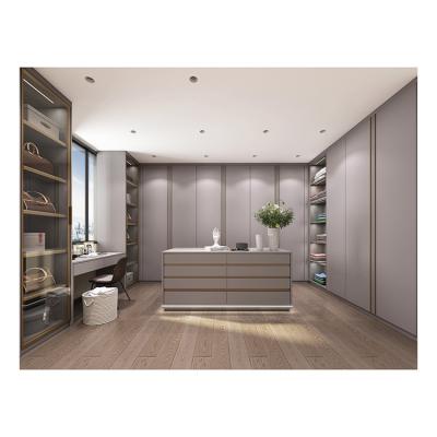 China Other Customized Color Design Furniture Walk In Closet Bedroom Wardrobe Walk In Closet for sale