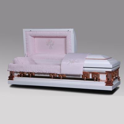 China American Style High Quality Cheapest Price Metal Steel Casket For Sale (1805) for sale