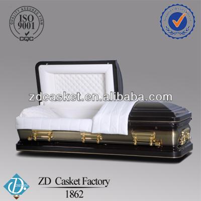 China Western American style metal caskets for sale made in china (1862) for sale