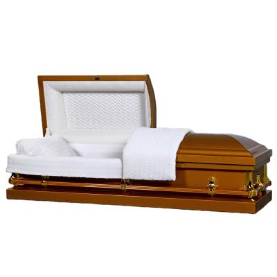 China American Style Gold Casket, Gold Casket, The Golden Casket for sale