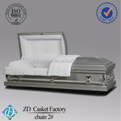 China American Antique Style Church Handle Funeral Casket (2# Chain) for sale