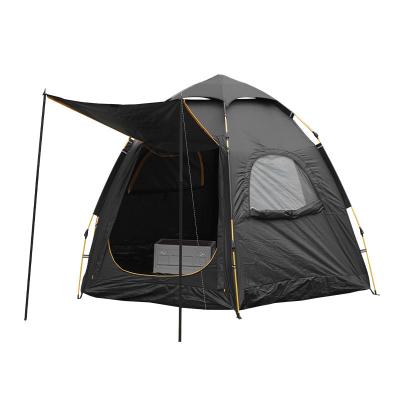 China Diagonal tying type custom moon tent outdoor full automatic rainproof multi-person quick open camping tent for sale