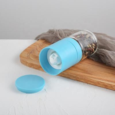 China Wholesale Cheap Stocked Plastic Kitchen Tool Salt And Pepper Grinder With Ceramic Core for sale