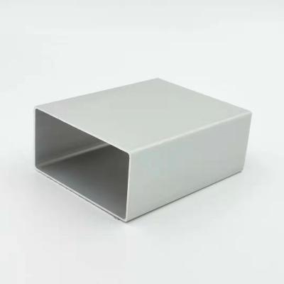 China Rohr silbernes Matt Anodized Aluminum Profile des Alu-Verdrängungs-Profil-Kongos Togo Benin 40X80 zu verkaufen