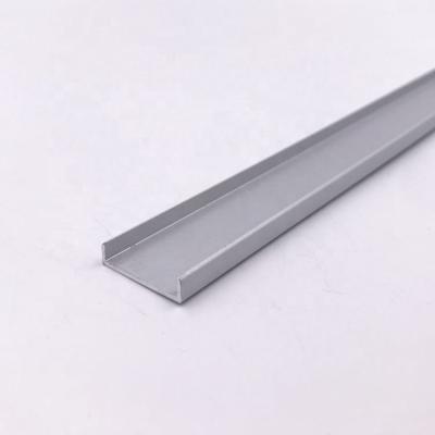 China 18mm U formen Aluminiumordnungs-Profil-dekorative Einfassungsfliese zu verkaufen