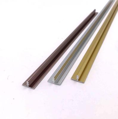 China 11.7mm T formen anodisierte Aluminiumprofile chromieren Goldrosafarbenes Gold zu verkaufen