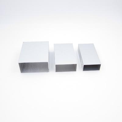 China T5 6063 Square Section Aluminium Tube Profiles Powder Coated for sale