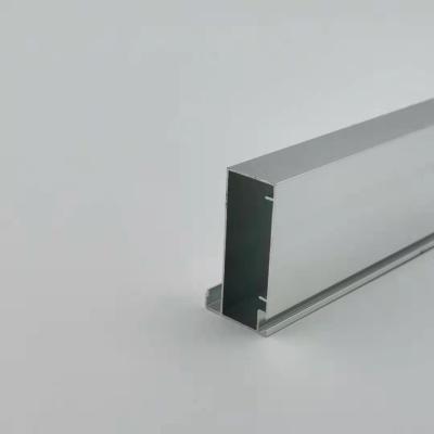 China Glatte silberne rechteckige anodisierte Aluminiumstärke des küchen-Profil-1.2mm zu verkaufen