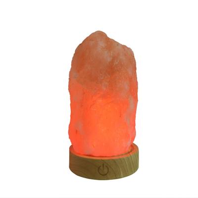 China Crystal Natural Himalayan Rock Selenite Lamp Night Light Set Nordic Pink Pink Usb Diffuser Led Himalayan Salt Lamp for sale