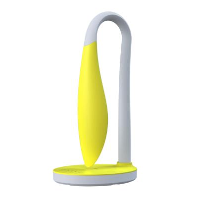 China Dimmable Foldable Eye-Protecting Table Lamps, 3 Color Temperature Modes, Touch Control for Home Office Bedroom - Yellow for sale