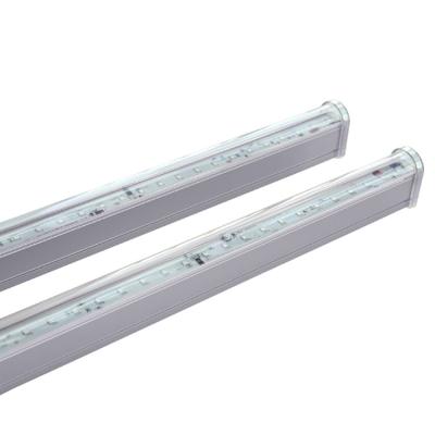 China 24v residential outdoor single color rgb led linear tube light for residential alignment light for sale