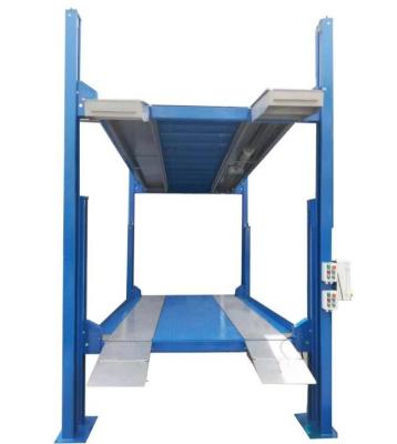 China Economical Multi-Deck Parking Lift Triple Four Post Vehicle Stacker Parking Lift for sale