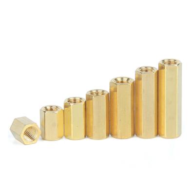 China ALLOY Hex M2.5 Brass Spacer Size Custom Standoff M2.5 M2.5x4 for sale