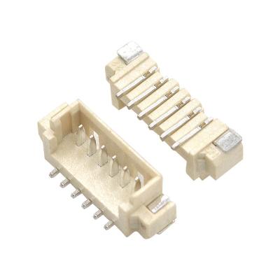 China Electronic Equipment 1.25mm Pitch HRS DF14 Series 2-16 Pin Header PCB Wafer SMT Right Angle Type Connector for sale