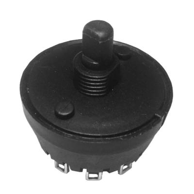 China Round swich MFR01-A1M05L1S-N AC 125V/250V 8A 12A 7 rotary positions switch rotary dip switches / for sale