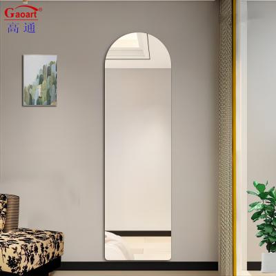 China Modern Wall Mirror with Unbreakable Glass Fashion Home Decorative Bath Mounted Mirror for sale