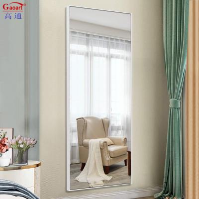 China European Style Glass Mirror Full Length Dressing Fancy Bathroom Hall Entry Hotel Decor for sale