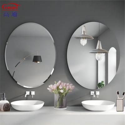 Cina Bagno montato in vetro Oro Decorativo Decorativo completo per la casa Specchio per la decorazione del salotto in vendita