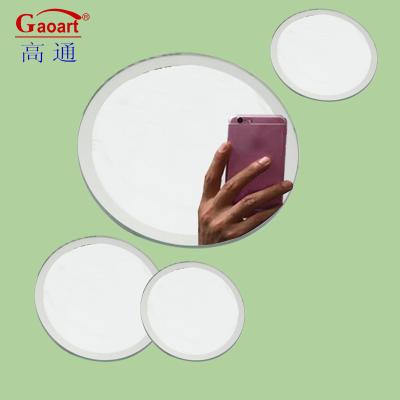 China Morden Style Frameless Wall Mirror Two-Way Adhesive Tray for Bathroom and Every Day for sale