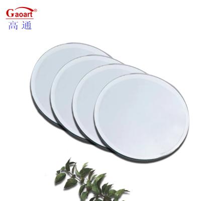 China Frameless Adhesief golvend Volle lengte Grote ronde 80Cm Decor Spiegel Bad voor woonkamer Te koop