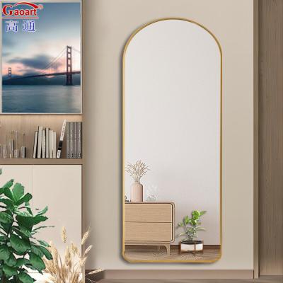 중국 Large Oversized Dressing Room Table Mirror Rectangle Floor Mirror for Home Decor 판매용