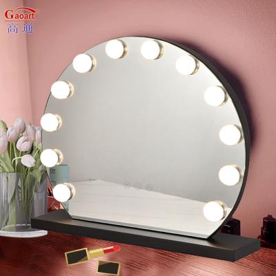 China Big Fill Body Full LED Lighted Hollywood Makeup Mirror Ideal for Fashionable Occasions for sale