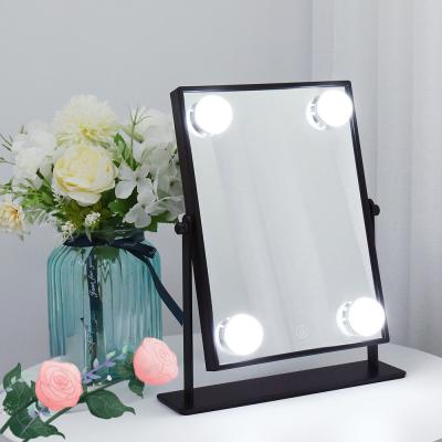 China Hollywood Style LED Vanity Mirror with Large Custom Big Fill Body Makeup and Extra LOGO for sale