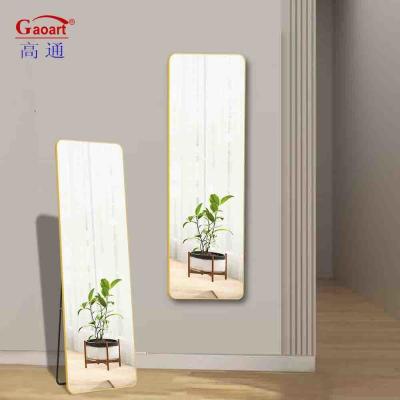 China Large Floor Mirror for Every Day Occasion in Fashion Hotel Vanity Barber Cheval Room for sale