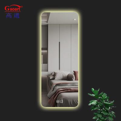 China Modern Design Glass Mirror Large Smart Bathroom Mirror for Oversized Wall Decoration for sale