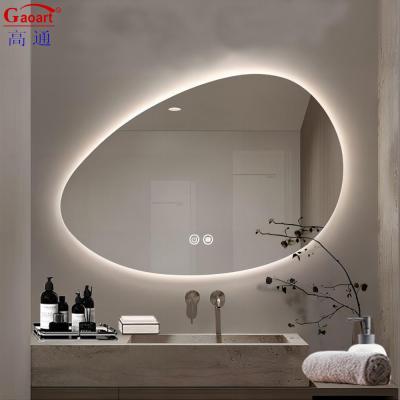 China Smart Bath Glass Shower Mirror Morden Style Dressing Lighting Decorative Wall Decor for sale