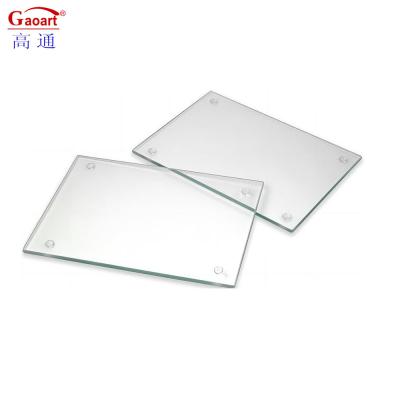 China Customized Logo Acceptable Tempered Glass Cheese Cutting Board for Design Kitchen Utensils zu verkaufen