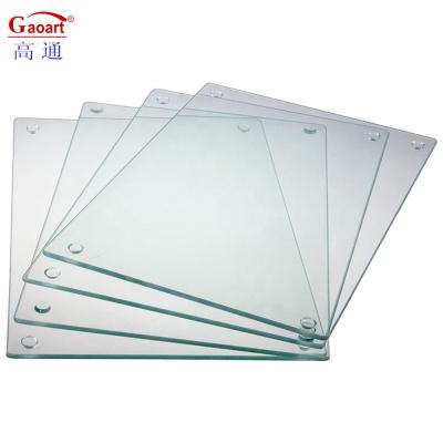 China Customized Logo Acceptable Tempered Glass Vegetable Cutting Board for Home and Kitchen zu verkaufen