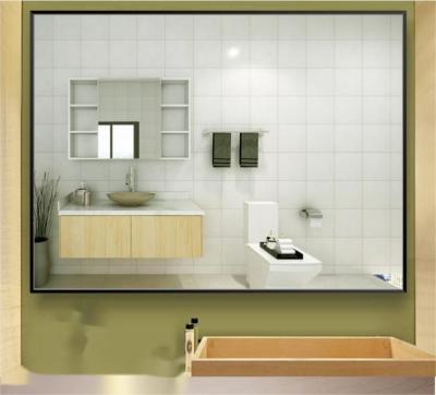 China Art Deco estilo de diseño Espejo de pared para salón grande Baño Casa vestido pegatina Espejo en venta