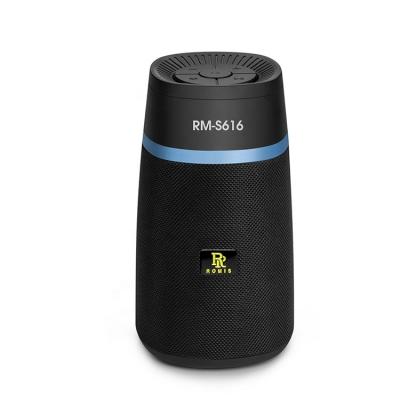 China RM S616 Top Selling Portable Music Mini Speaker Blue Tooth Cloth Function Phone Stereo Wireless Blue Tooth Speaker for sale